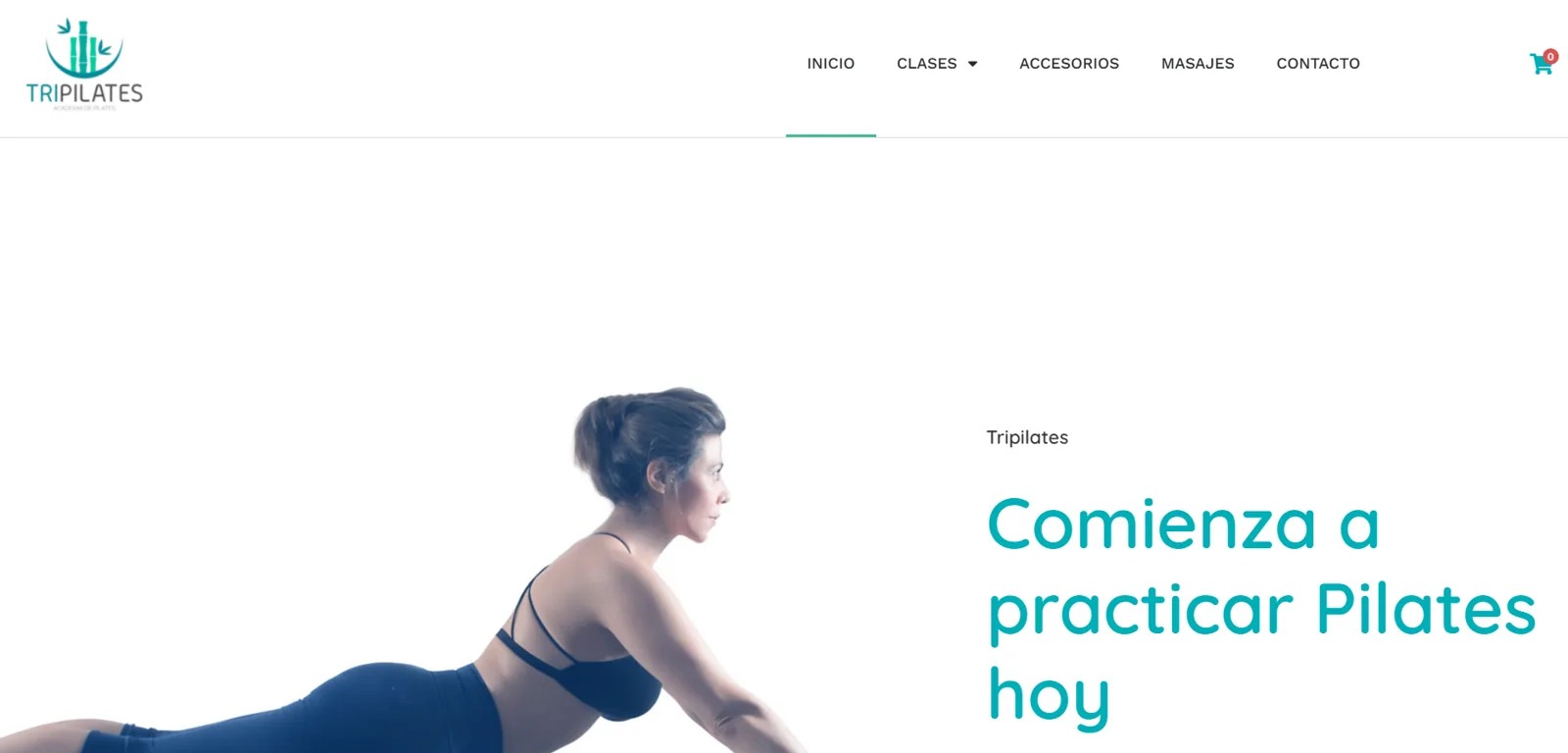 Captura del sitio de Tripilates